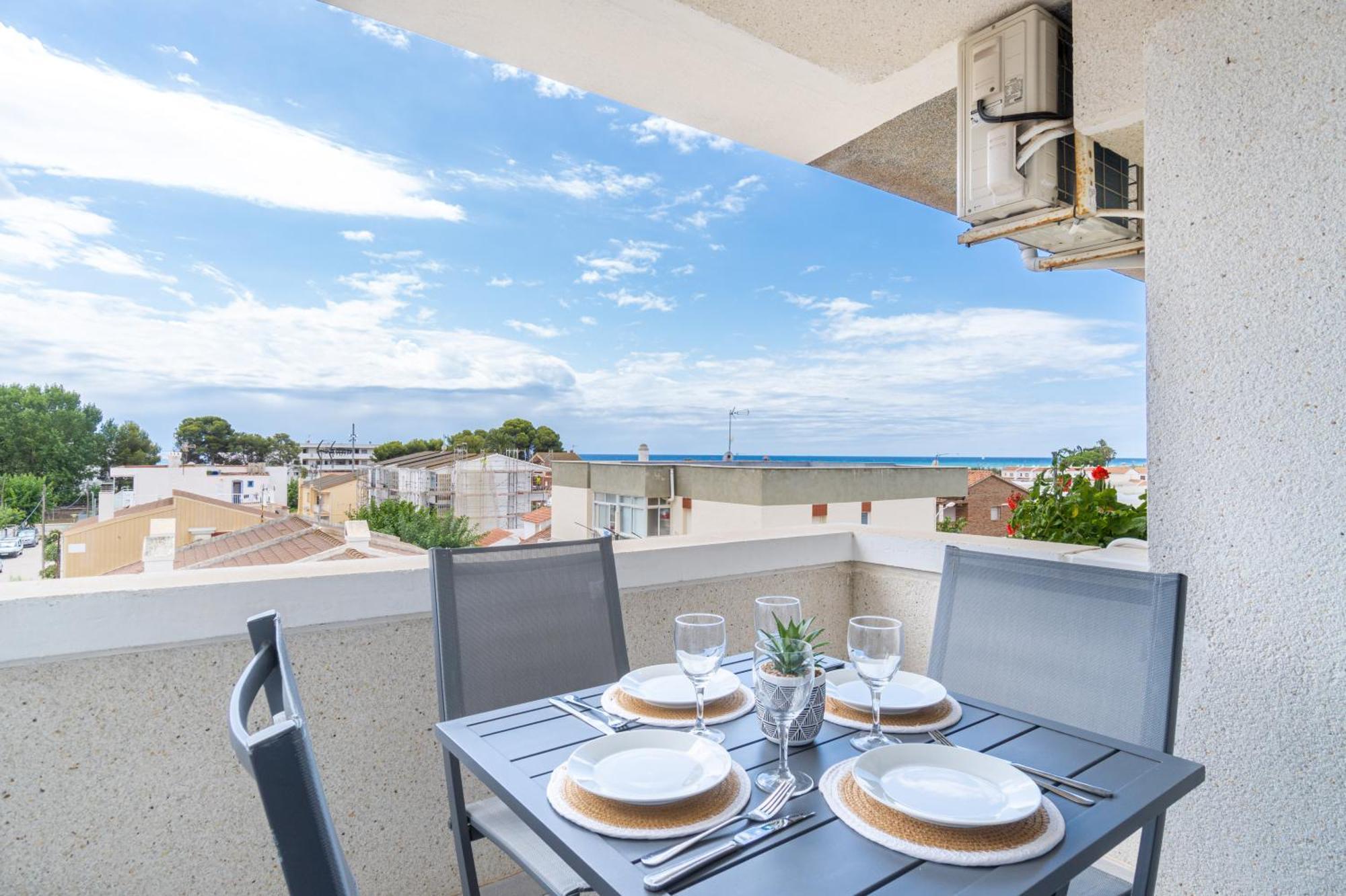 Penthouse - Sea Views & 5min To - Fast Wifi - Ac * Creixell